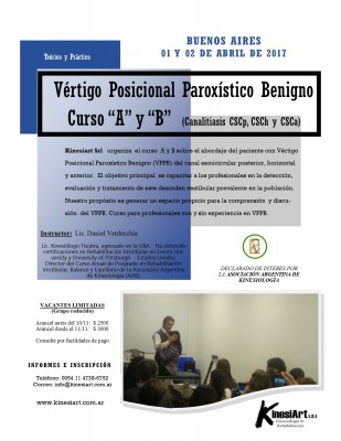 Flyer Curso A y B VPPB