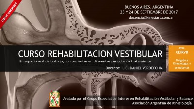 CURSO REHABILITACION VESTIBULAR